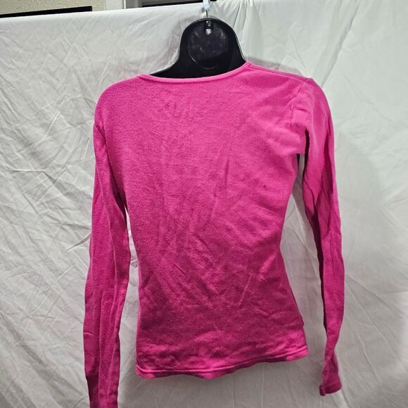 Vintage y2k pink volcom grunge skater long sleeve - Picture 3 of 4